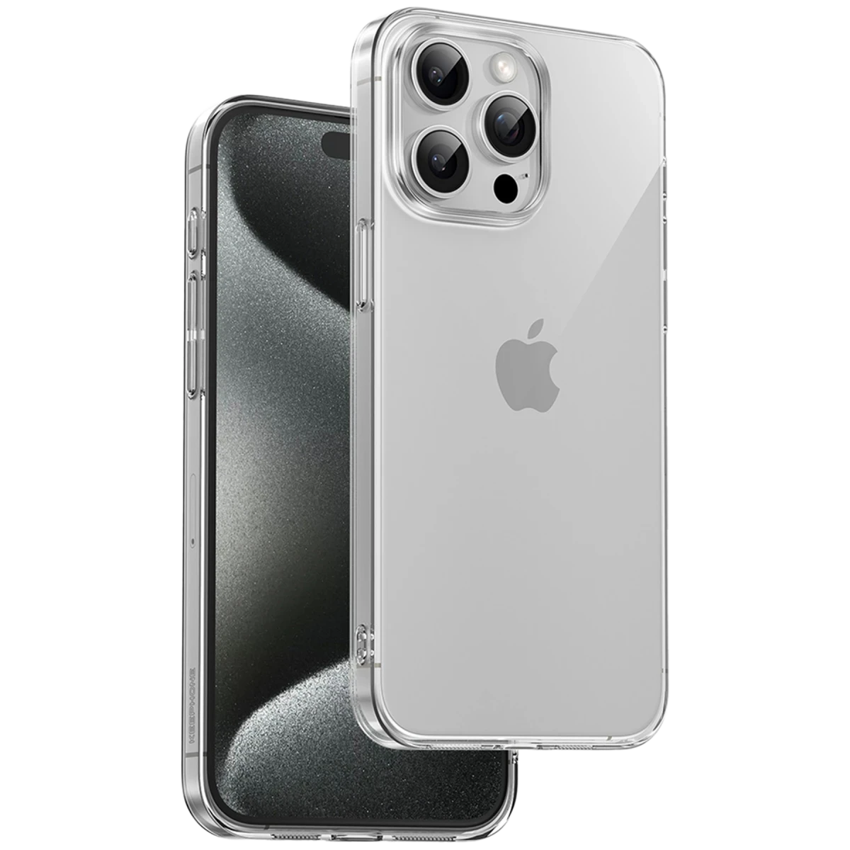 Keephone Apple iPhone 15 Pro X-Crystal Slim Kılıf - Şeffaf